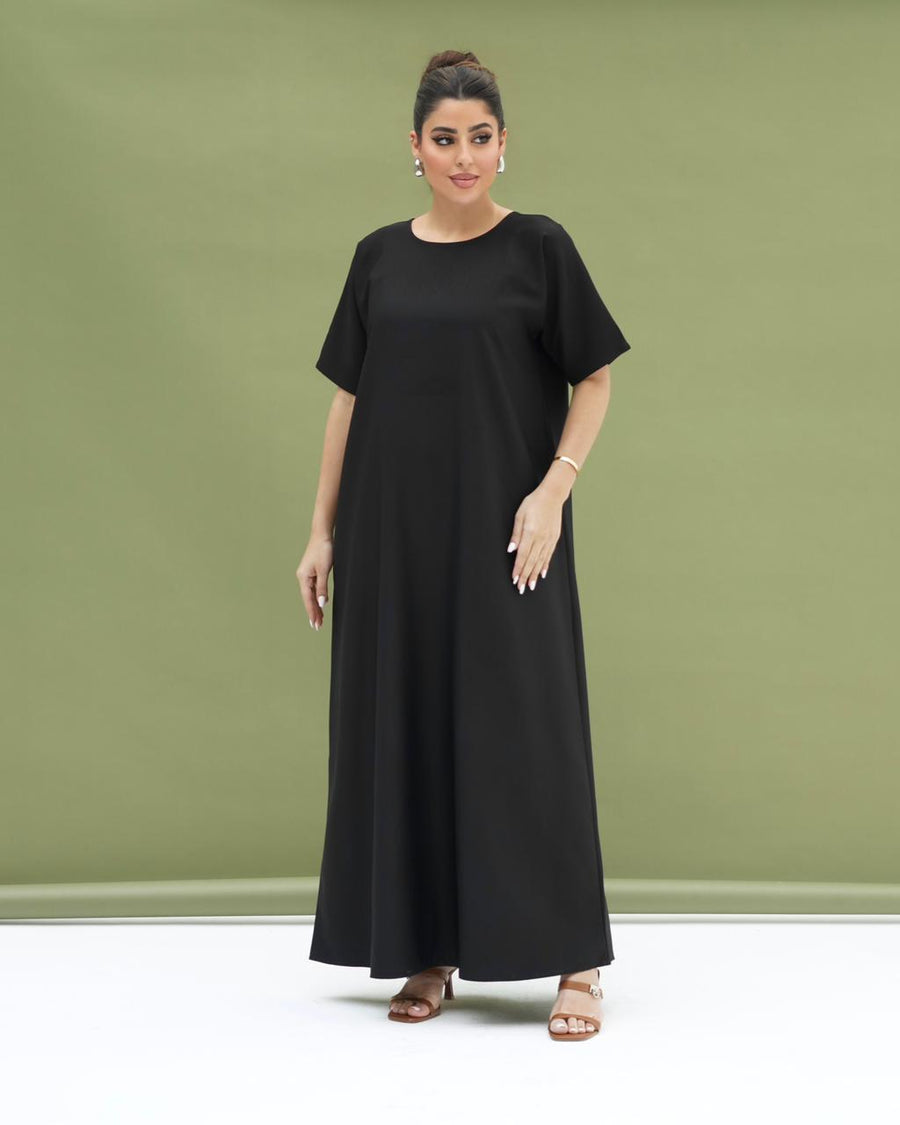 THE NAYA | Black Half Sleeve